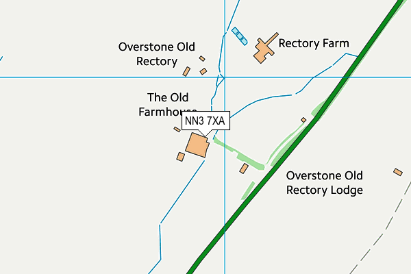 NN3 7XA map - OS VectorMap District (Ordnance Survey) NN3 7XA map - OS VectorMap District (Ordnance Survey)