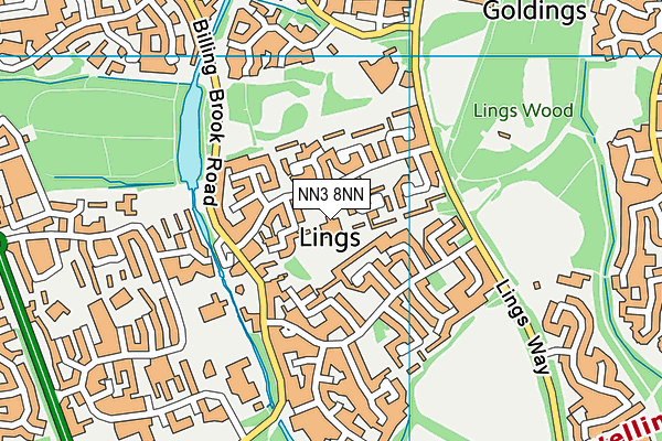 NN3 8NN map - OS VectorMap District (Ordnance Survey) NN3 8NN map - OS VectorMap District (Ordnance Survey)