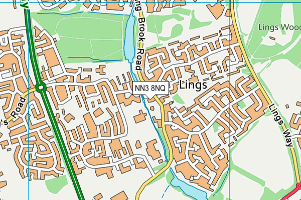 NN3 8NQ map - OS VectorMap District (Ordnance Survey) NN3 8NQ map - OS VectorMap District (Ordnance Survey)