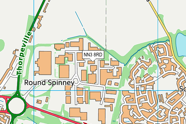 NN3 8RD map - OS VectorMap District (Ordnance Survey) NN3 8RD map - OS VectorMap District (Ordnance Survey)