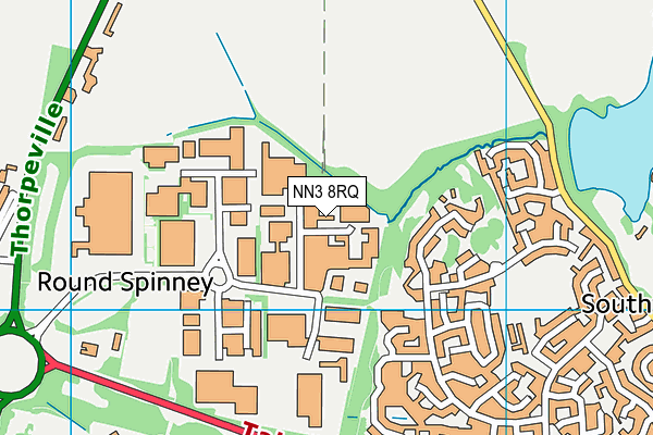 NN3 8RQ map - OS VectorMap District (Ordnance Survey) NN3 8RQ map - OS VectorMap District (Ordnance Survey)