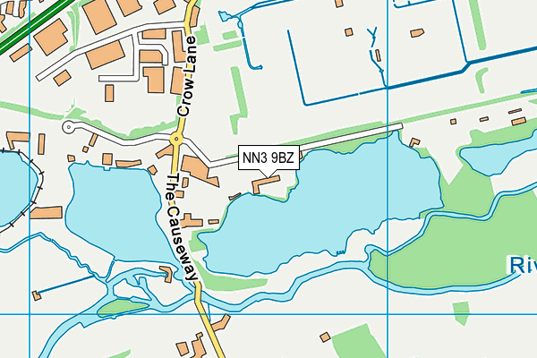 NN3 9BZ map - OS VectorMap District (Ordnance Survey) NN3 9BZ map - OS VectorMap District (Ordnance Survey)