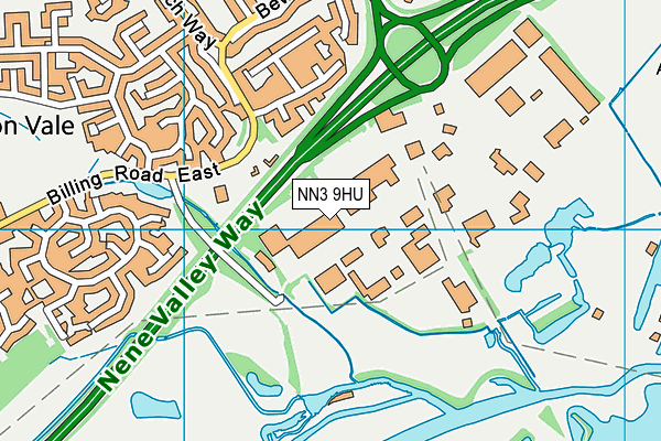 NN3 9HU map - OS VectorMap District (Ordnance Survey) NN3 9HU map - OS VectorMap District (Ordnance Survey)