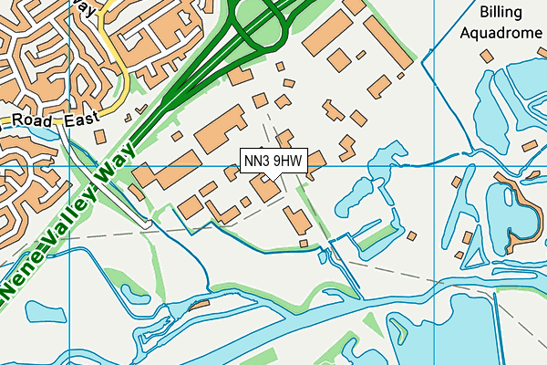 NN3 9HW map - OS VectorMap District (Ordnance Survey) NN3 9HW map - OS VectorMap District (Ordnance Survey)