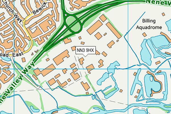 NN3 9HX map - OS VectorMap District (Ordnance Survey) NN3 9HX map - OS VectorMap District (Ordnance Survey)