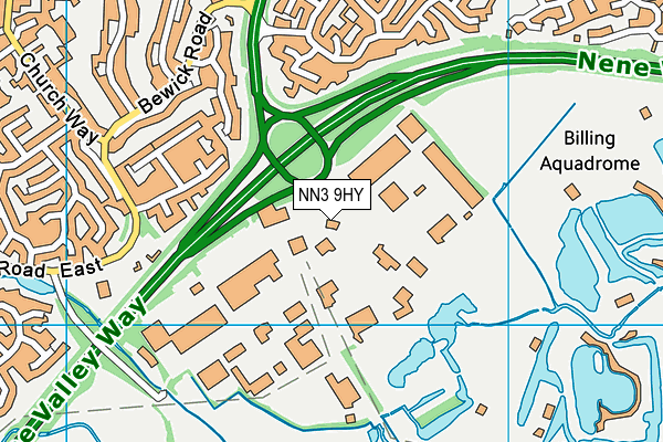 NN3 9HY map - OS VectorMap District (Ordnance Survey) NN3 9HY map - OS VectorMap District (Ordnance Survey)
