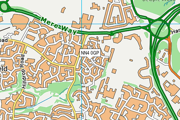 NN4 0GP map - OS VectorMap District (Ordnance Survey) NN4 0GP map - OS VectorMap District (Ordnance Survey)