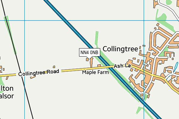 NN4 0NB map - OS VectorMap District (Ordnance Survey) NN4 0NB map - OS VectorMap District (Ordnance Survey)