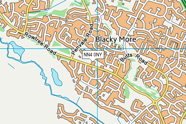 NN4 0NY map - OS VectorMap District (Ordnance Survey) NN4 0NY map - OS VectorMap District (Ordnance Survey)