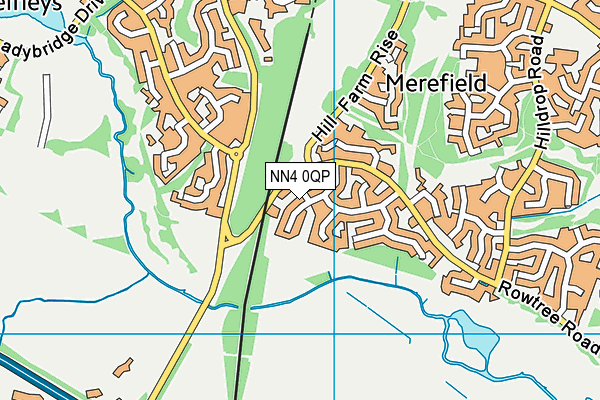 NN4 0QP map - OS VectorMap District (Ordnance Survey) NN4 0QP map - OS VectorMap District (Ordnance Survey)