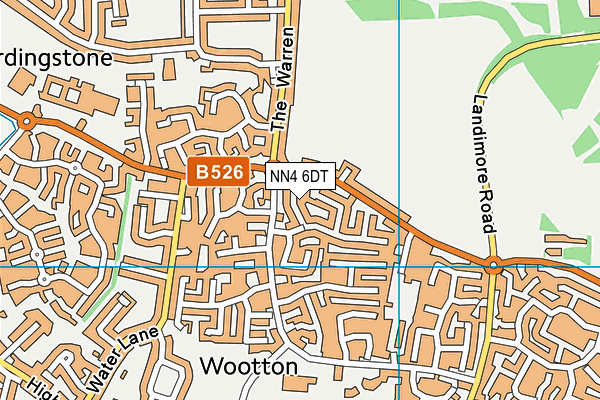 NN4 6DT map - OS VectorMap District (Ordnance Survey) NN4 6DT map - OS VectorMap District (Ordnance Survey)