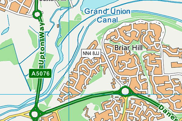 NN4 8JJ map - OS VectorMap District (Ordnance Survey) NN4 8JJ map - OS VectorMap District (Ordnance Survey)