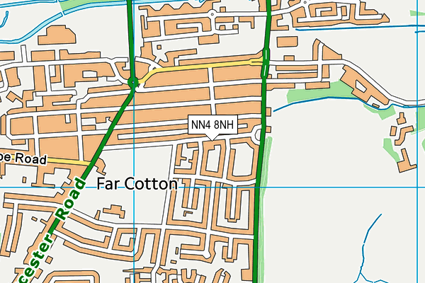 NN4 8NH map - OS VectorMap District (Ordnance Survey) NN4 8NH map - OS VectorMap District (Ordnance Survey)