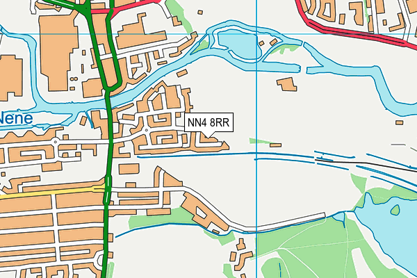NN4 8RR map - OS VectorMap District (Ordnance Survey) NN4 8RR map - OS VectorMap District (Ordnance Survey)