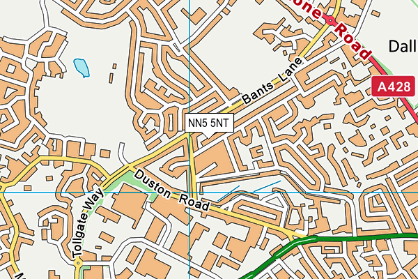 NN5 5NT map - OS VectorMap District (Ordnance Survey) NN5 5NT map - OS VectorMap District (Ordnance Survey)