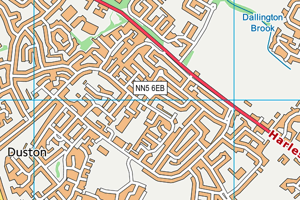 NN5 6EB map - OS VectorMap District (Ordnance Survey) NN5 6EB map - OS VectorMap District (Ordnance Survey)