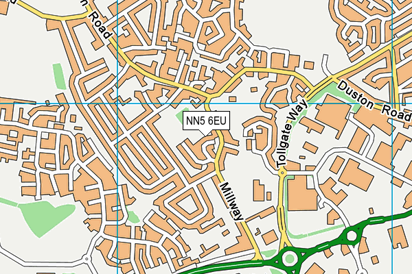 NN5 6EU map - OS VectorMap District (Ordnance Survey) NN5 6EU map - OS VectorMap District (Ordnance Survey)