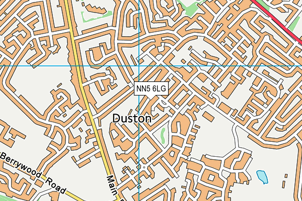 NN5 6LG map - OS VectorMap District (Ordnance Survey) NN5 6LG map - OS VectorMap District (Ordnance Survey)