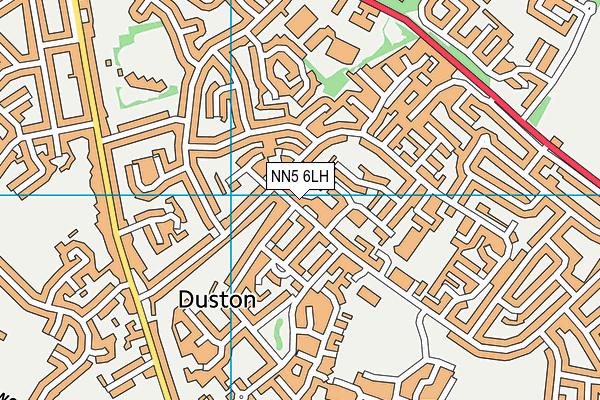 NN5 6LH map - OS VectorMap District (Ordnance Survey) NN5 6LH map - OS VectorMap District (Ordnance Survey)