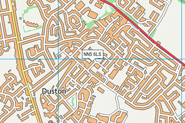 NN5 6LS map - OS VectorMap District (Ordnance Survey) NN5 6LS map - OS VectorMap District (Ordnance Survey)