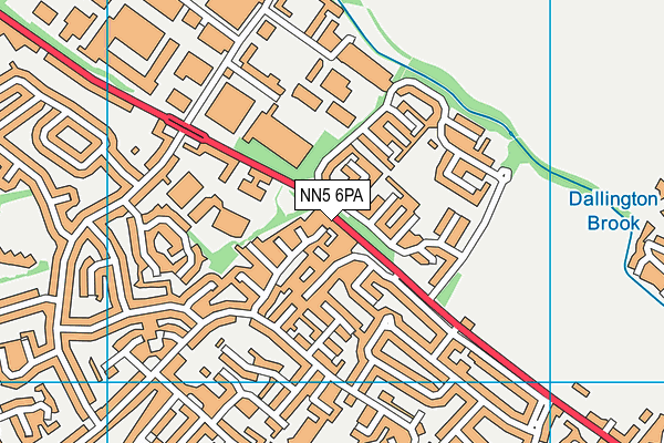 NN5 6PA map - OS VectorMap District (Ordnance Survey) NN5 6PA map - OS VectorMap District (Ordnance Survey)