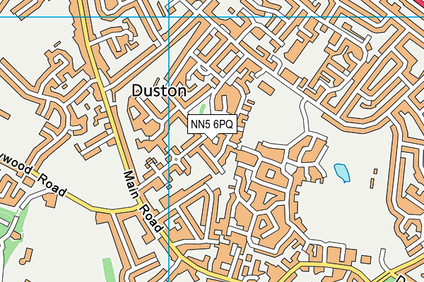 NN5 6PQ map - OS VectorMap District (Ordnance Survey) NN5 6PQ map - OS VectorMap District (Ordnance Survey)