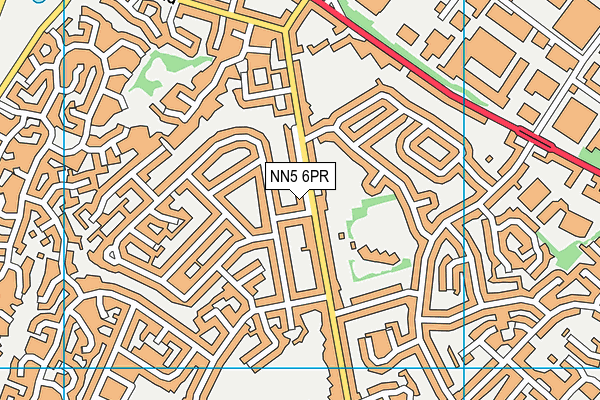 NN5 6PR map - OS VectorMap District (Ordnance Survey) NN5 6PR map - OS VectorMap District (Ordnance Survey)