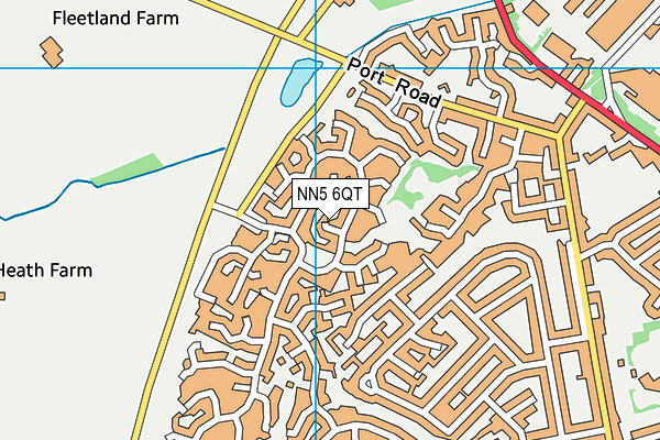 NN5 6QT map - OS VectorMap District (Ordnance Survey) NN5 6QT map - OS VectorMap District (Ordnance Survey)