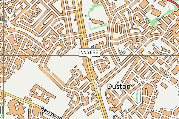 NN5 6RE map - OS VectorMap District (Ordnance Survey) NN5 6RE map - OS VectorMap District (Ordnance Survey)