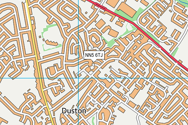 NN5 6TJ map - OS VectorMap District (Ordnance Survey) NN5 6TJ map - OS VectorMap District (Ordnance Survey)