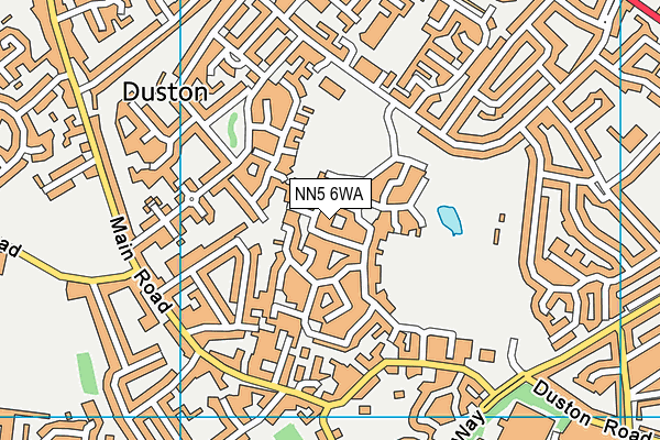 NN5 6WA map - OS VectorMap District (Ordnance Survey) NN5 6WA map - OS VectorMap District (Ordnance Survey)