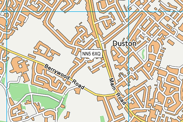 NN5 6XQ map - OS VectorMap District (Ordnance Survey) NN5 6XQ map - OS VectorMap District (Ordnance Survey)
