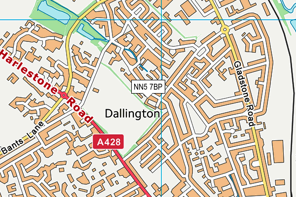 NN5 7BP map - OS VectorMap District (Ordnance Survey) NN5 7BP map - OS VectorMap District (Ordnance Survey)