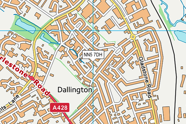 NN5 7DH map - OS VectorMap District (Ordnance Survey) NN5 7DH map - OS VectorMap District (Ordnance Survey)