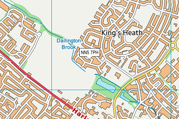 NN5 7PH map - OS VectorMap District (Ordnance Survey) NN5 7PH map - OS VectorMap District (Ordnance Survey)