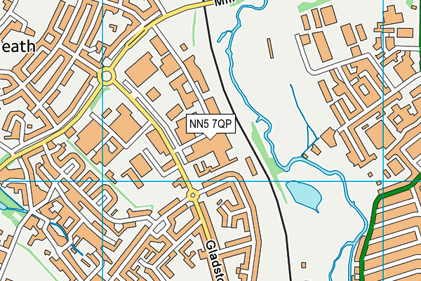 NN5 7QP map - OS VectorMap District (Ordnance Survey) NN5 7QP map - OS VectorMap District (Ordnance Survey)