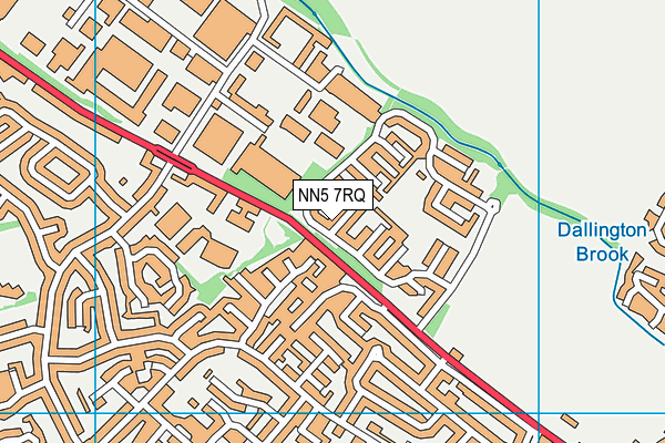 NN5 7RQ map - OS VectorMap District (Ordnance Survey) NN5 7RQ map - OS VectorMap District (Ordnance Survey)