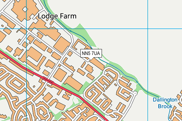 NN5 7UA map - OS VectorMap District (Ordnance Survey) NN5 7UA map - OS VectorMap District (Ordnance Survey)