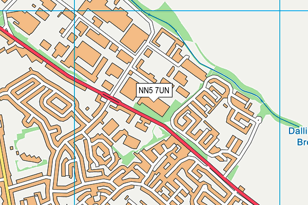 NN5 7UN map - OS VectorMap District (Ordnance Survey) NN5 7UN map - OS VectorMap District (Ordnance Survey)
