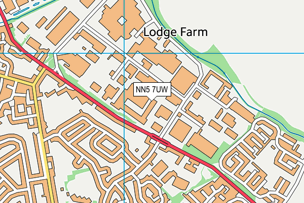 NN5 7UW map - OS VectorMap District (Ordnance Survey) NN5 7UW map - OS VectorMap District (Ordnance Survey)