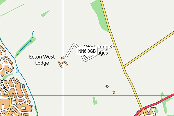 NN6 0GB map - OS VectorMap District (Ordnance Survey) NN6 0GB map - OS VectorMap District (Ordnance Survey)