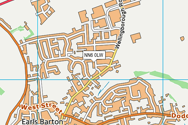 NN6 0LW map - OS VectorMap District (Ordnance Survey) NN6 0LW map - OS VectorMap District (Ordnance Survey)