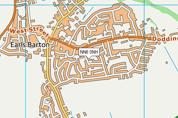 NN6 0NH map - OS VectorMap District (Ordnance Survey) NN6 0NH map - OS VectorMap District (Ordnance Survey)