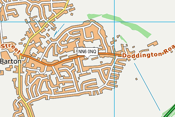 NN6 0NQ map - OS VectorMap District (Ordnance Survey) NN6 0NQ map - OS VectorMap District (Ordnance Survey)