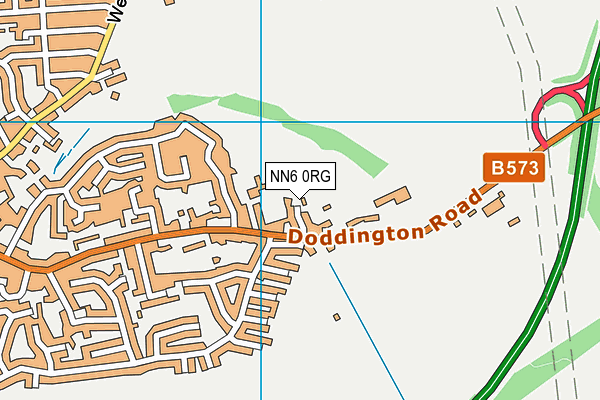 NN6 0RG map - OS VectorMap District (Ordnance Survey) NN6 0RG map - OS VectorMap District (Ordnance Survey)