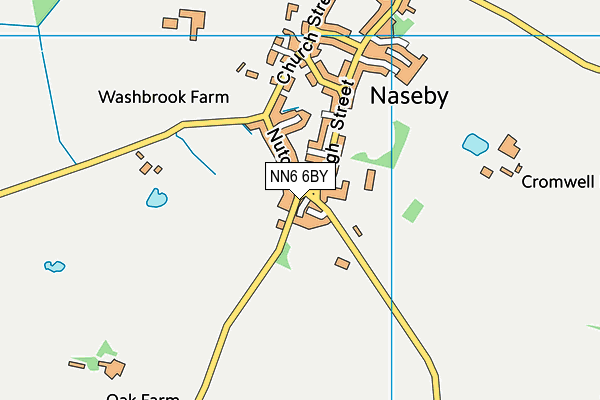 NN6 6BY map - OS VectorMap District (Ordnance Survey) NN6 6BY map - OS VectorMap District (Ordnance Survey)