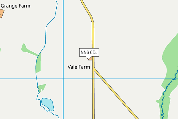 NN6 6DJ map - OS VectorMap District (Ordnance Survey) NN6 6DJ map - OS VectorMap District (Ordnance Survey)