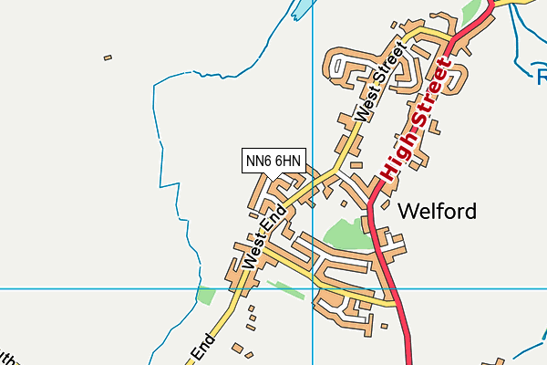 NN6 6HN map - OS VectorMap District (Ordnance Survey) NN6 6HN map - OS VectorMap District (Ordnance Survey)