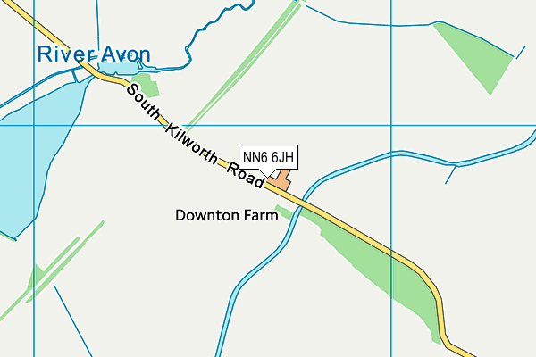 NN6 6JH map - OS VectorMap District (Ordnance Survey) NN6 6JH map - OS VectorMap District (Ordnance Survey)