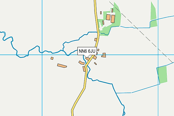 NN6 6JU map - OS VectorMap District (Ordnance Survey) NN6 6JU map - OS VectorMap District (Ordnance Survey)